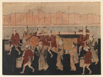 The Brides Trip to her Husbands House, from series The Marriage Ceremonies